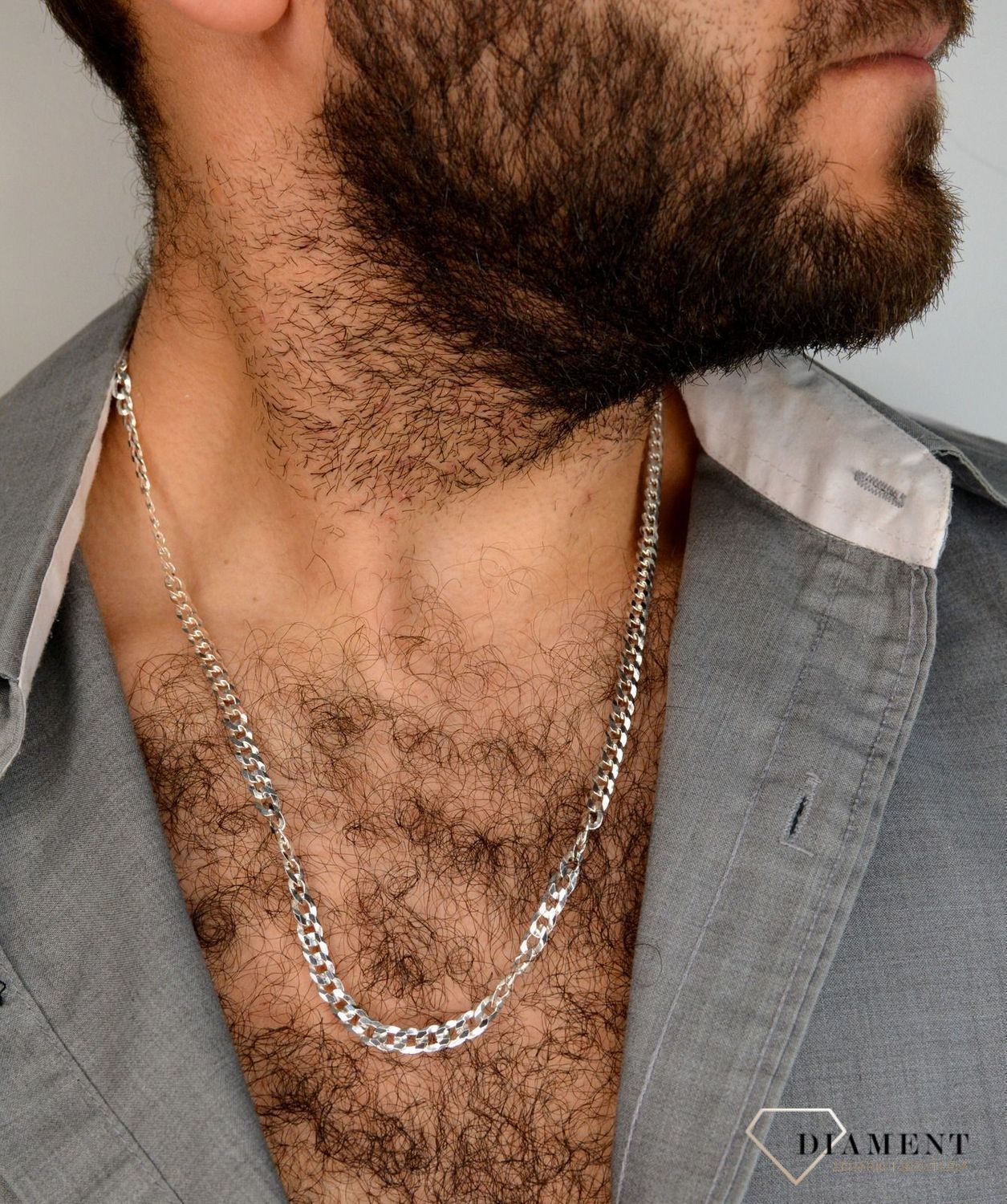 Łańcuszek srebrny 925 pancerka DIA-LAN-5887-925 4,7mm (2).jpg